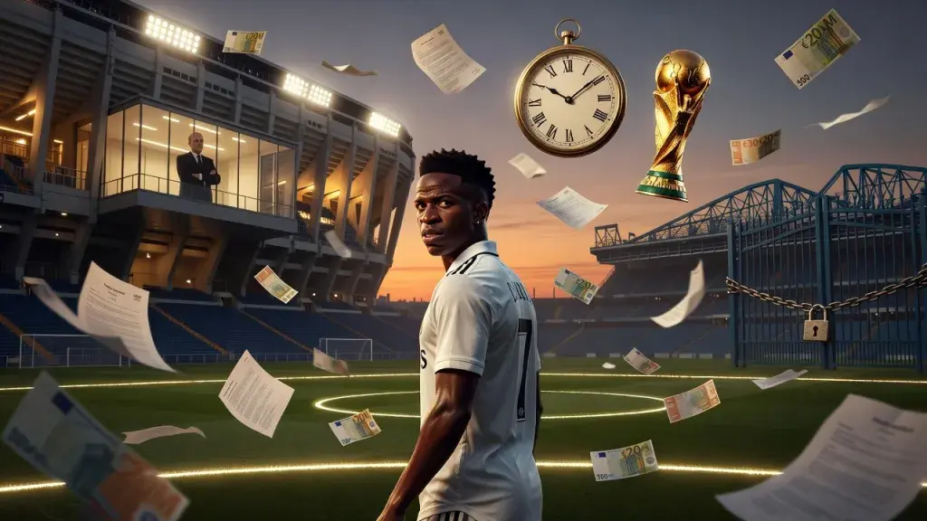 Vinicius Junior vive impasse contratual no Real Madrid enquanto porta do Chelsea se fecha