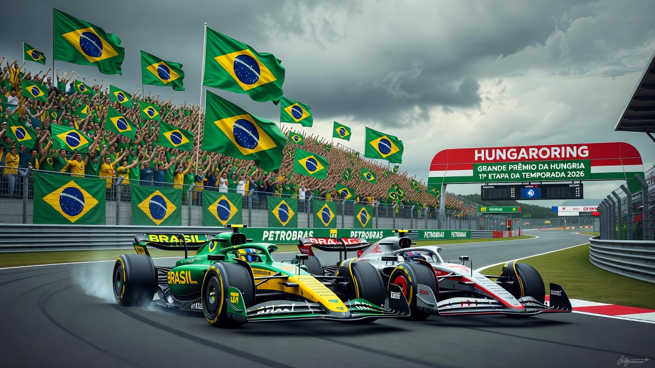 A Fórmula 1 disputa neste fim de semana o **Grande Prêmio da Hungria** , 11ª etapa da temporada 2026.