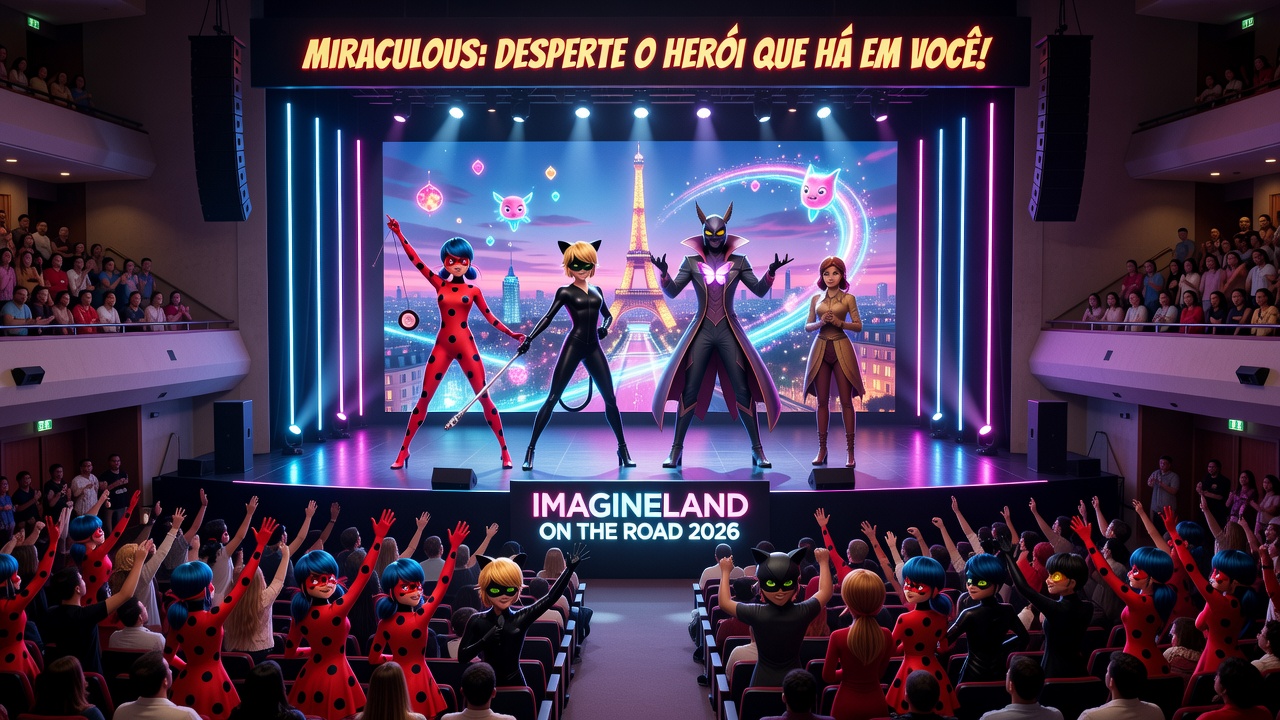 Imagineland 2026 anuncia painel especial de Miraculous em Campina Grande