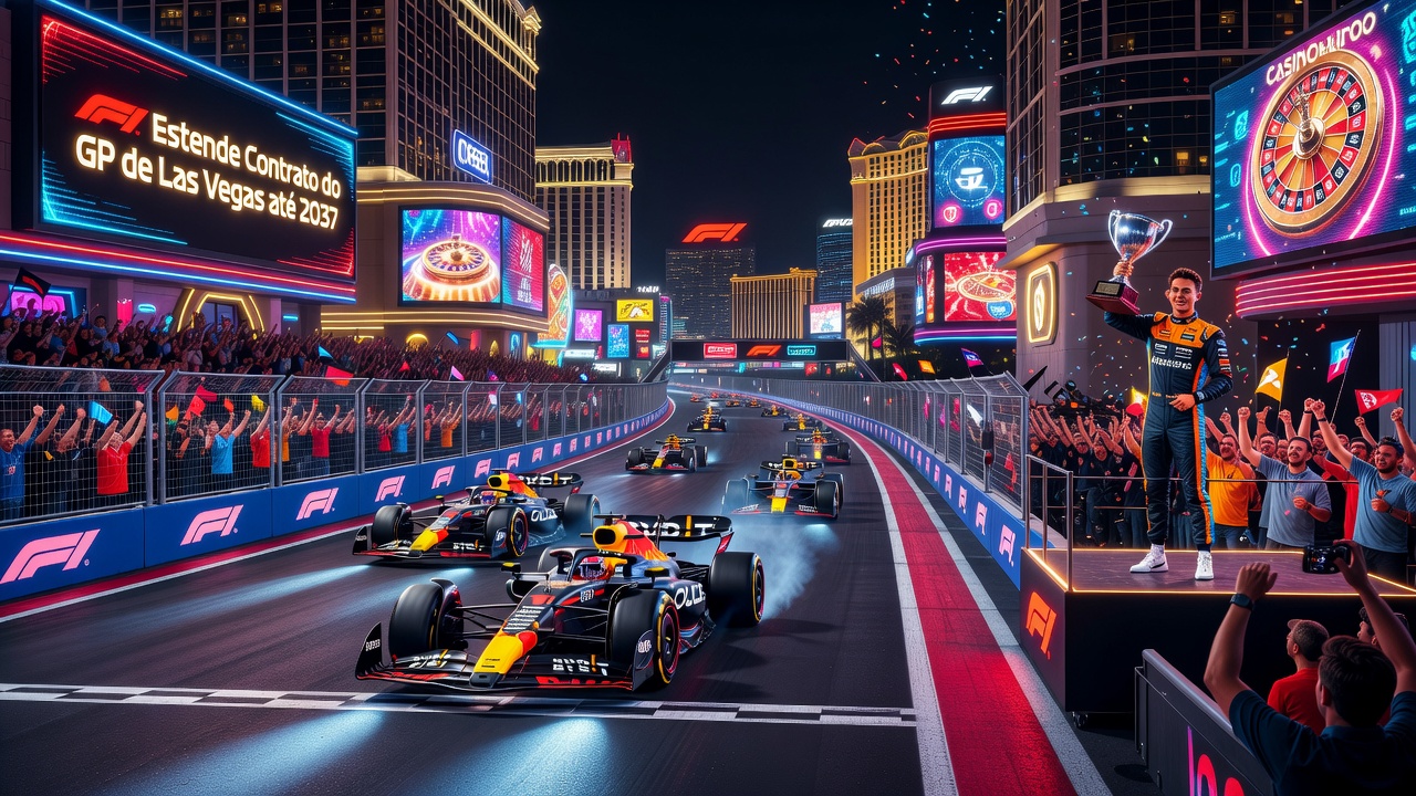 F1 Estende Contrato do GP de Las Vegas até 2037