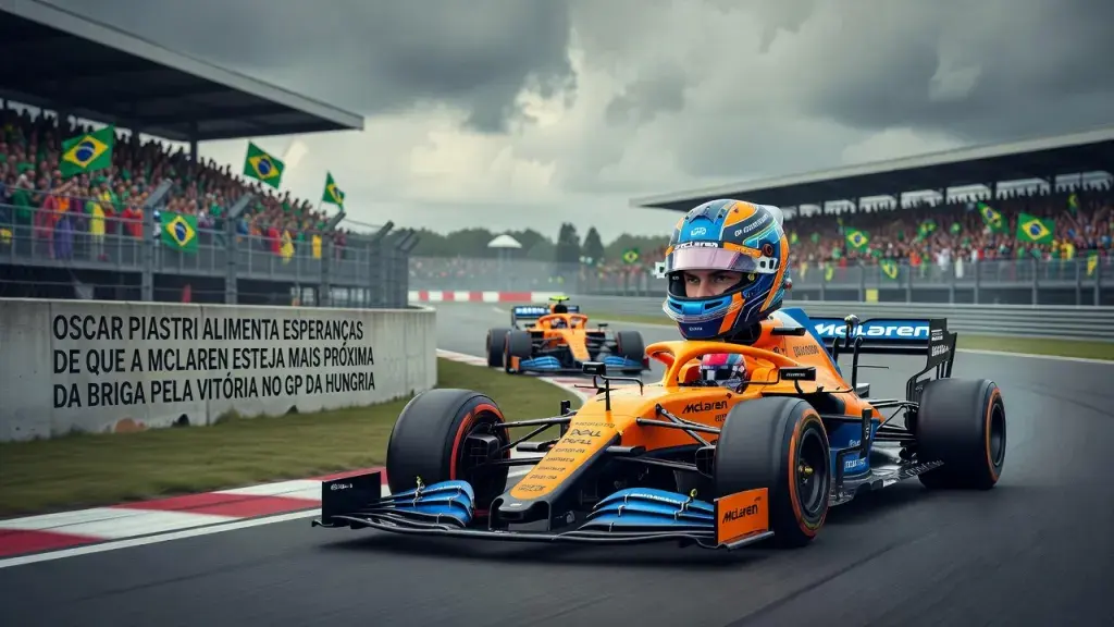 Oscar Piastri alimenta esperanças de que a McLaren esteja mais próxima da briga pela vitória no GP da Hungria deste fim de semana.